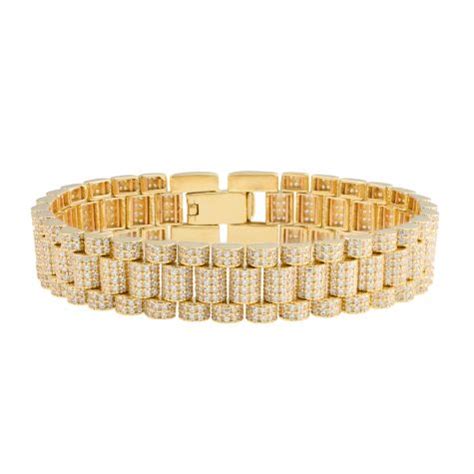 9ct gold rolex bracelet|Rolex Style Bracelets .